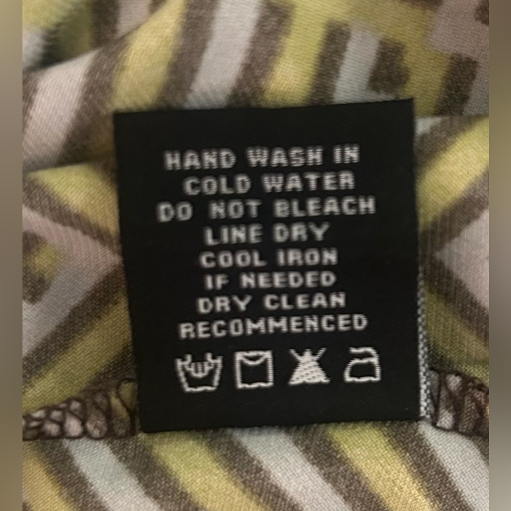 Vertigo Chevron Patterned Dress - image 6